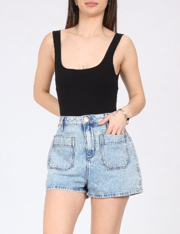 Pantaloni scurti River Island, albastru