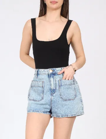 Pantaloni scurti River Island, albastru