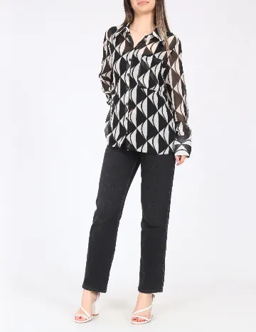 Camasa River Island, negru