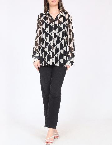 Camasa River Island, negru