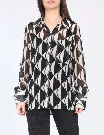 Camasa River Island, negru