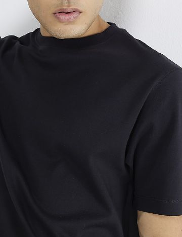 Tricou River Island, negru