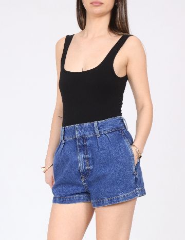 Pantaloni scurti River Island, albastru
