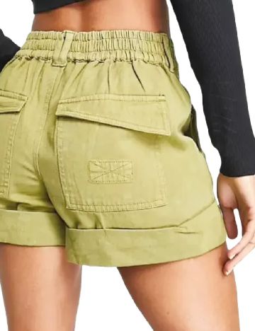 Pantaloni scurti River Island, verde