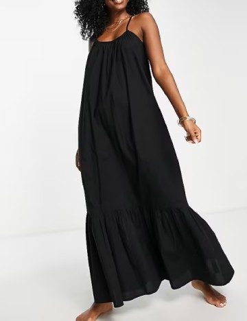 Rochie lunga ASOS, negru