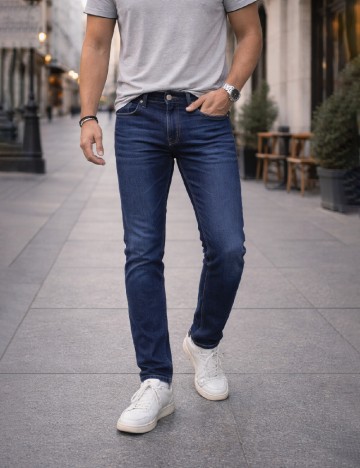 Blugi River Island, bleumarin