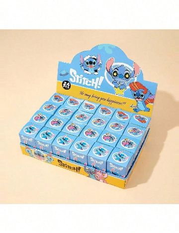 Set figurine Stitch, 24 bucati SHEIN, mix culori