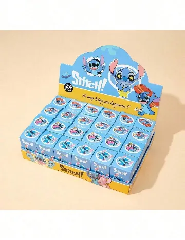 Set figurine Stitch, 24 bucati SHEIN, mix culori