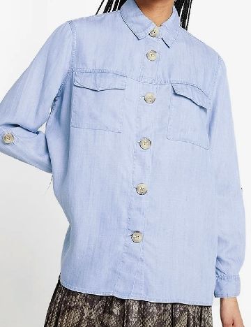 Camasa River Island, albastru