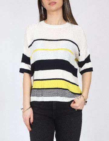 Tricou River Island, alb