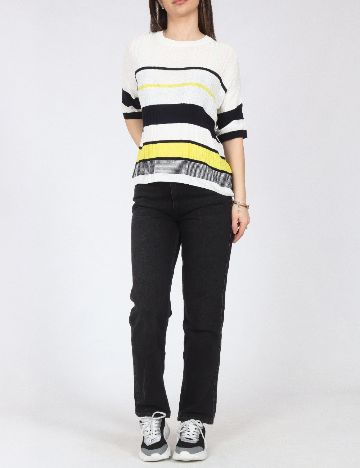 Tricou River Island, alb