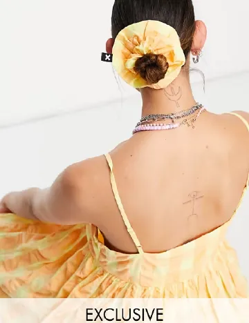 Elastic de par COLLUSION, galben/portocaliu