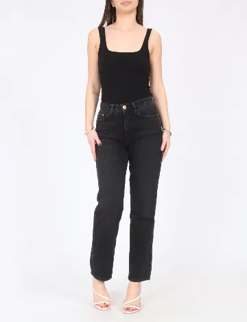 Blugi River Island, negru