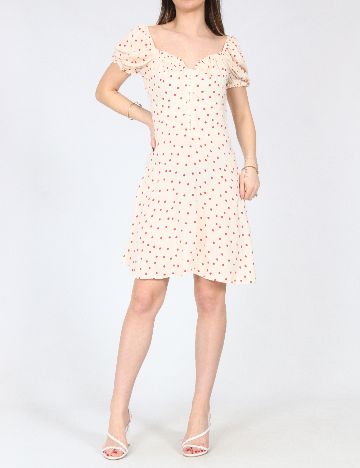 Rochie scurta River Island, crem