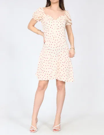 Rochie scurta River Island, crem