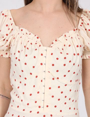 Rochie scurta River Island, crem