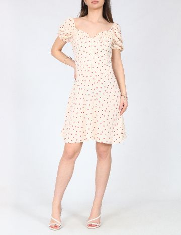 Rochie scurta River Island, crem