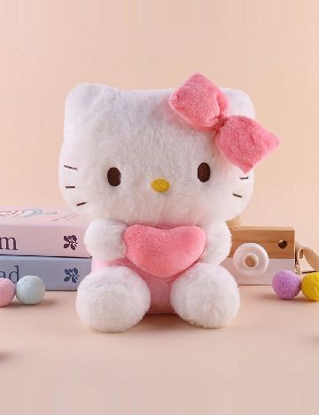 Jucarie de plus SHEIN, alb/roz