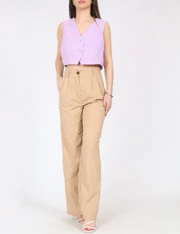 Pantaloni Top Shop, maro