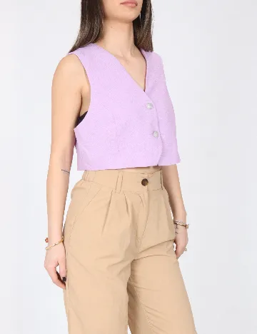 Pantaloni Top Shop, maro