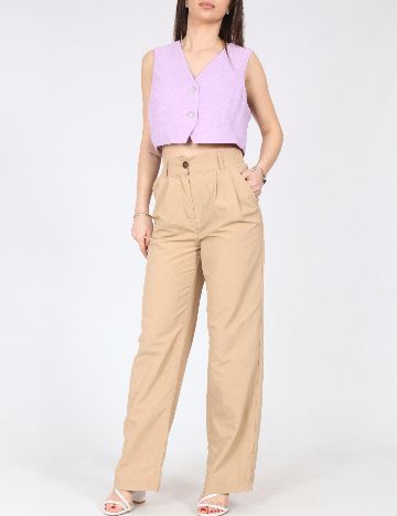 Pantaloni Top Shop, maro