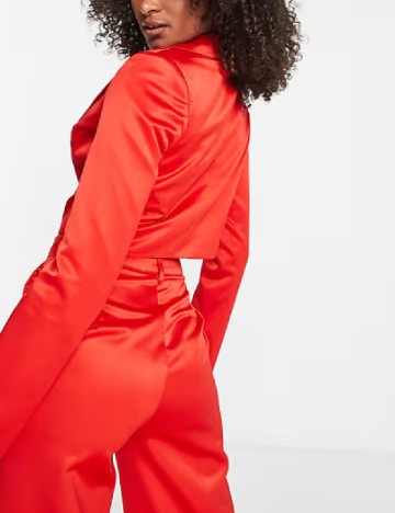 Sacou extro&vert, rosu