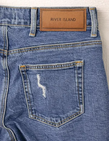 Blugi River Island, albastru