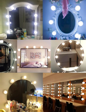 Set lumini led SHEIN, alb