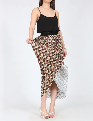 Fusta River Island, mix culori