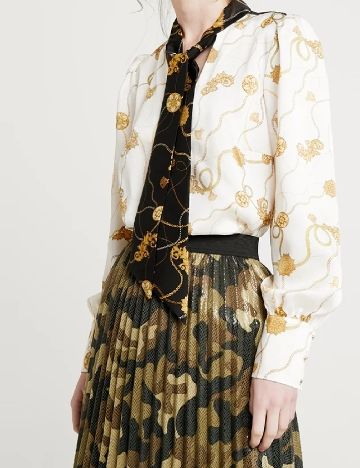 Fusta River Island, mix culori