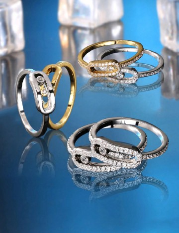 Inel SHEIN, argintiu