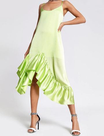Rochie medie River Island, verde
