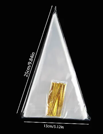 Set pungi, 100 bucati SHEIN, transparent