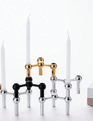 Suport lumanare SHEIN, argintiu