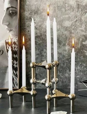 Suport lumanare SHEIN, argintiu