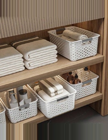 Cos de depozitare SHEIN, alb