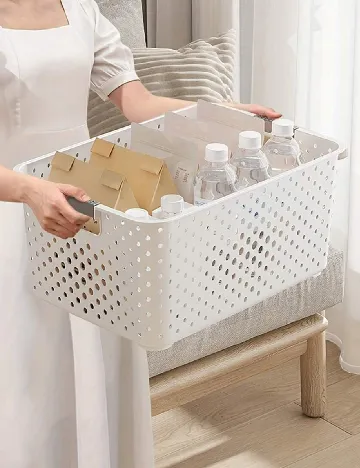 Cos de depozitare SHEIN, alb