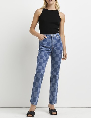 Blugi River Island, albastru