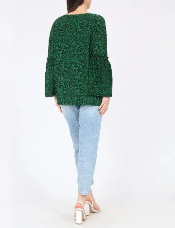 Bluza River Island, verde/negru