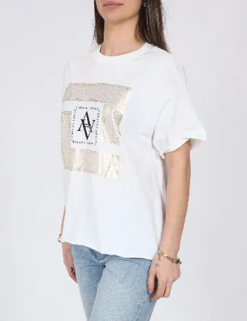 Tricou River Island, alb