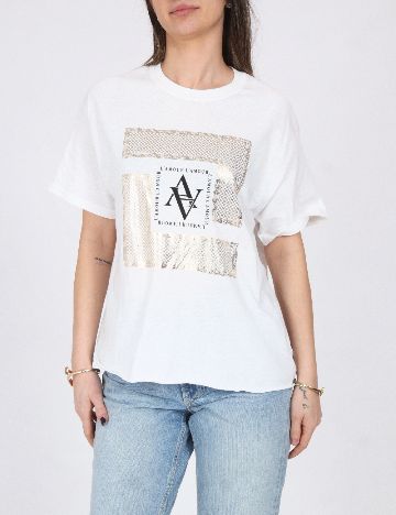 Tricou River Island, alb