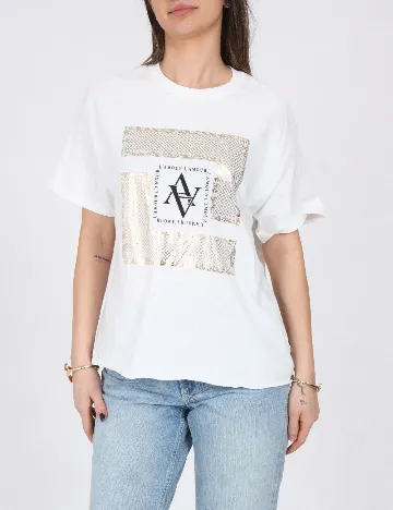 Tricou River Island, alb