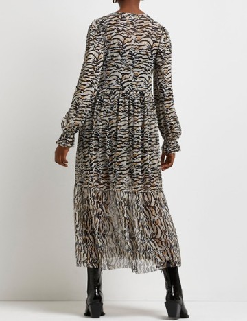 Rochie medie River Island, animal print