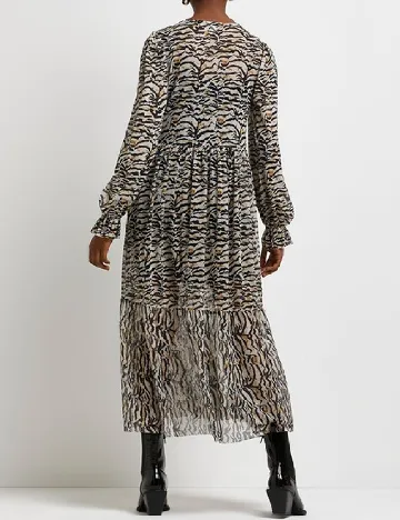 Rochie medie River Island, animal print