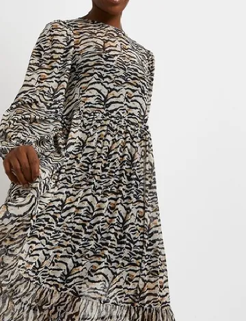Rochie medie River Island, animal print