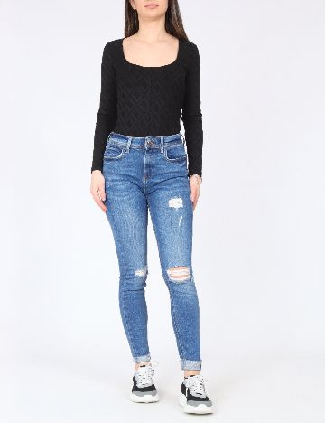 Blugi River Island, albastru