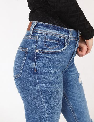 Blugi River Island, albastru