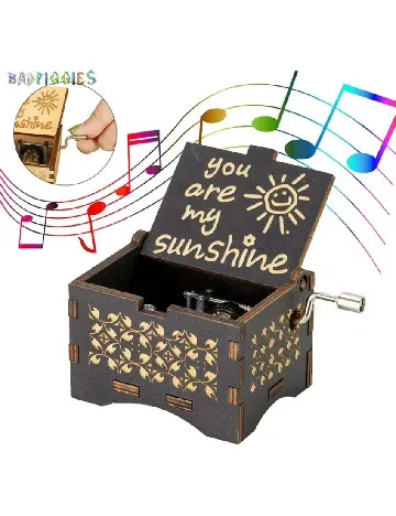 Cutiuta muzicala SHEIN, negru