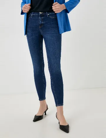 Blugi River Island, albastru