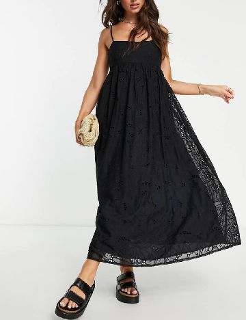 Rochie lunga ASOS, negru